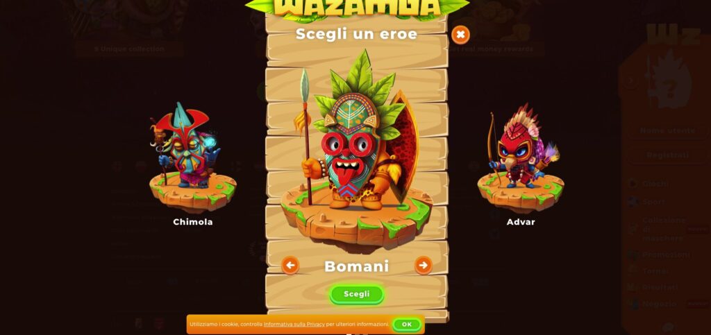 wazamba sign up