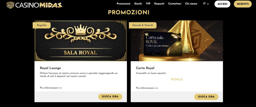 casino midas promotions