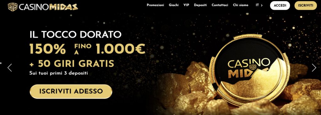 casino midas welcome